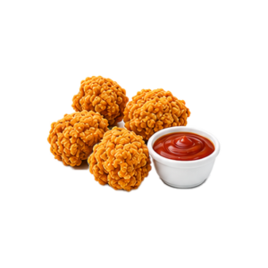 Chicken Popcorn & Sauce - Kids